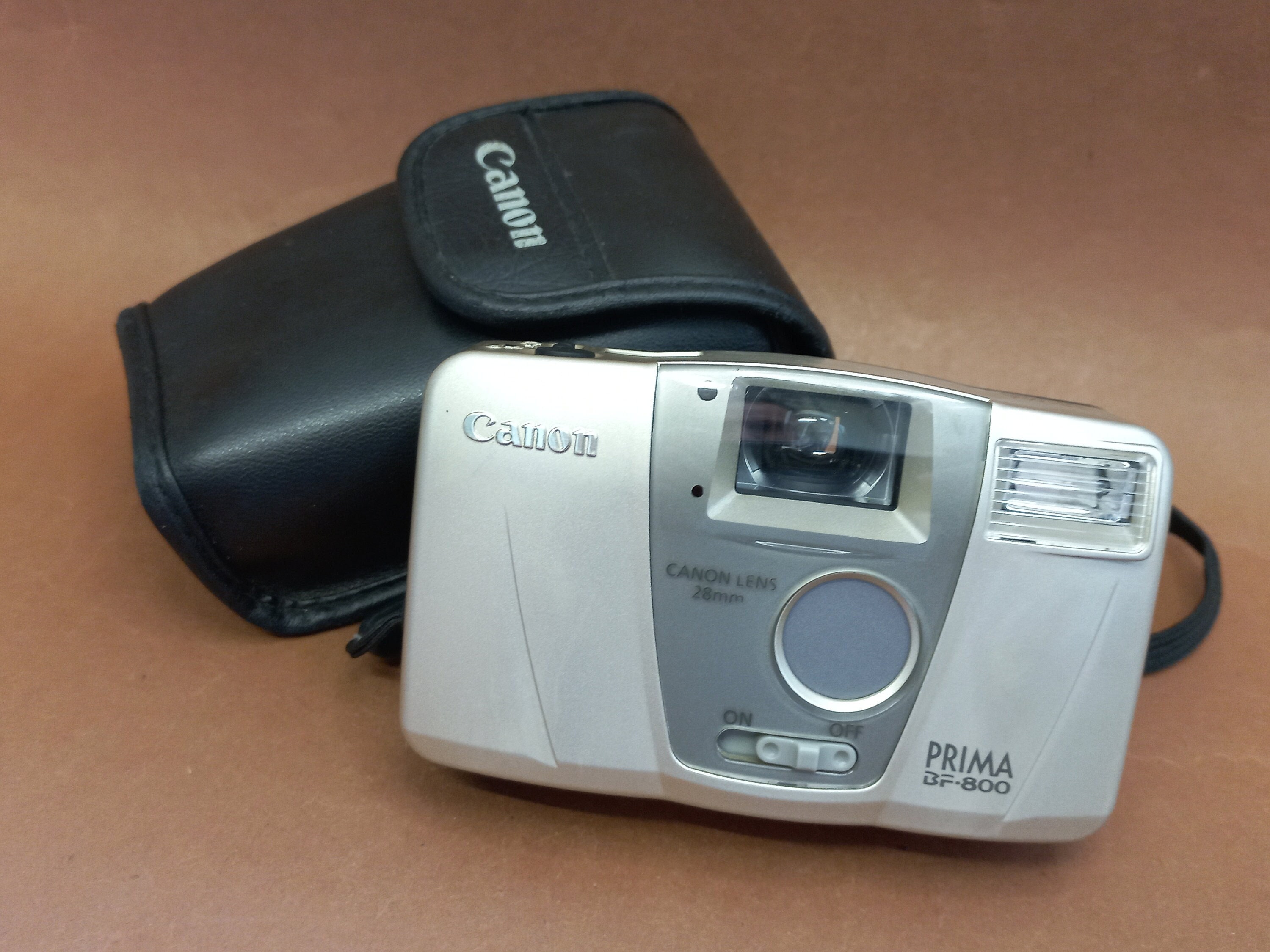 希少 完動品】Canon PRIMA BF-800フィルムカメラ 動作確認済み 希少 完動
