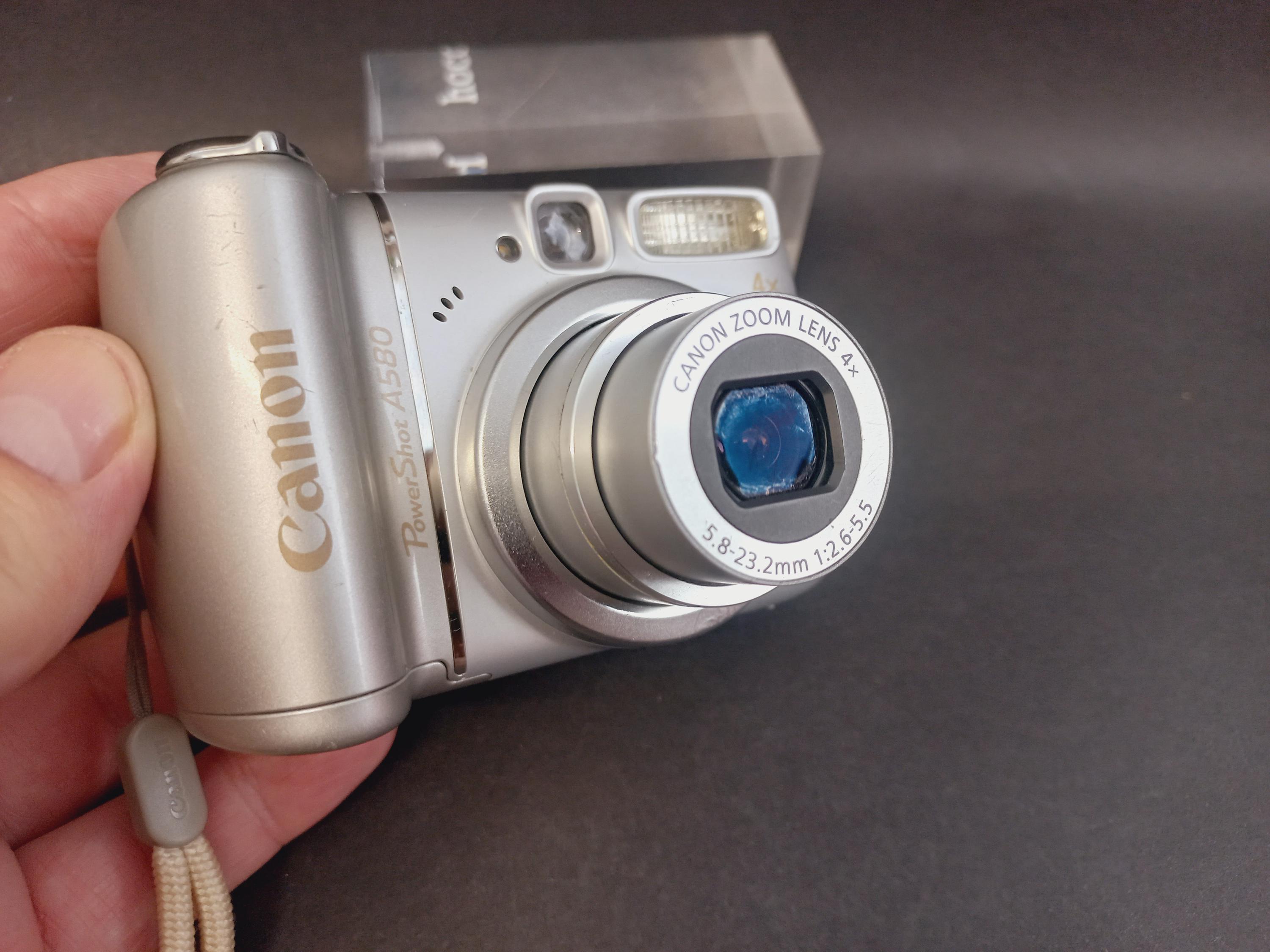 Camera Canon Powershot A580, Compact Digital Camera 8MP - Etsy