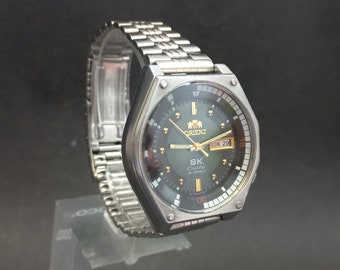 Vintage Wrist Watch Orient SK Crystal,Japan watch,Automatic watch,Rare Japanese Watch,Classic Orient