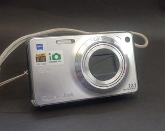 SONY Cyber-shot DSC-T5 5.1MP シルバー デジタルカメラ、バッテリー