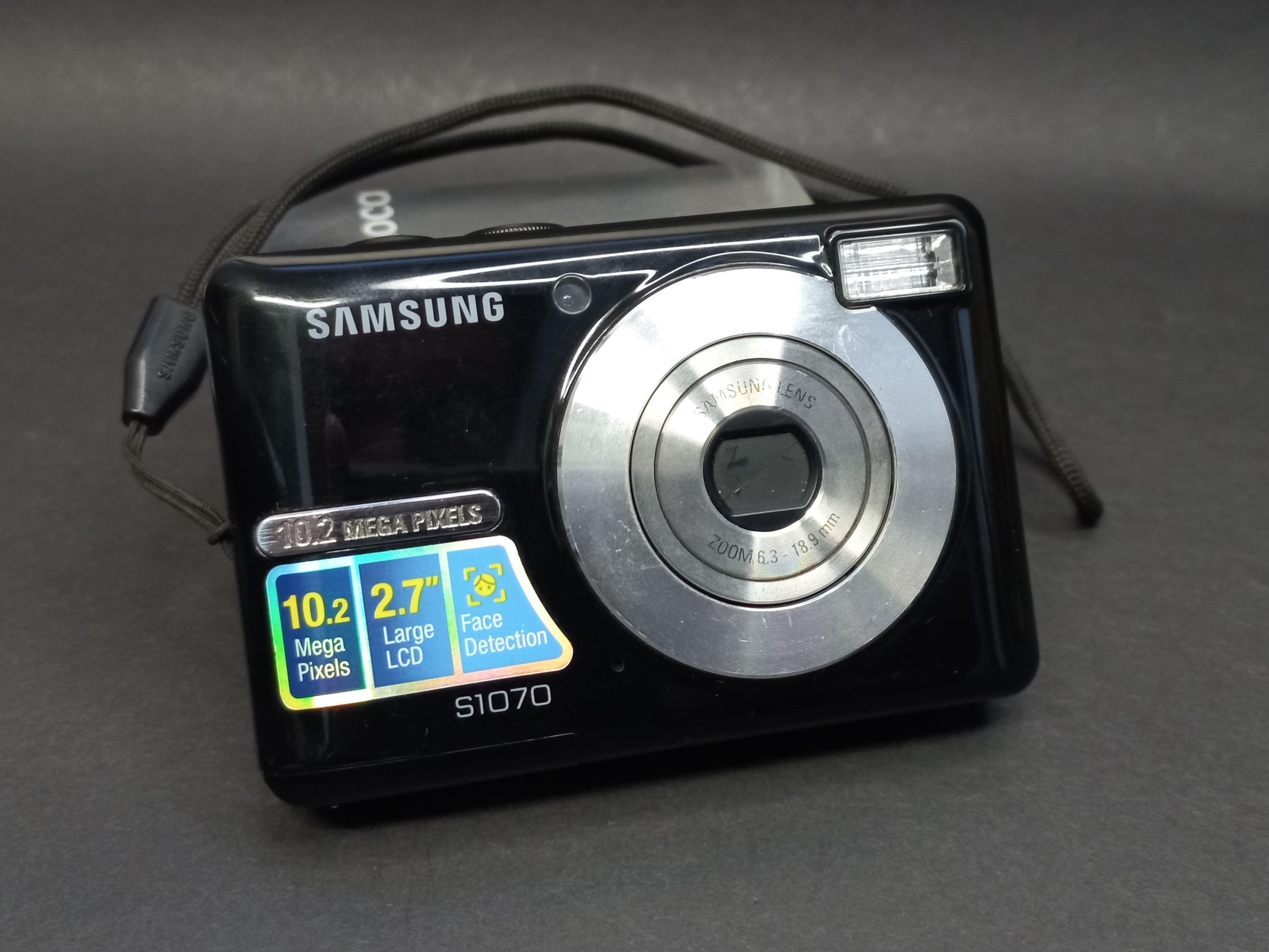 Vintage Digital Camera Samsung S1070,retro Camera Samsung - Etsy