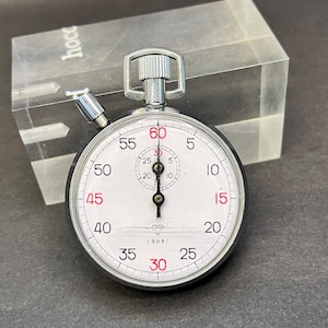 Vintage Chinese Stopwatch&quot;Hong Kong Stopwatch Factory&quot; Mechanical Competition Stopwatch, Sports Equipment