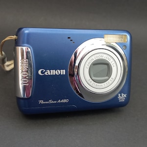 Canon PowerShot A480 シルバー Canon PowerShot A480 Silver 3.3x Zoom Digital Camera Boxed