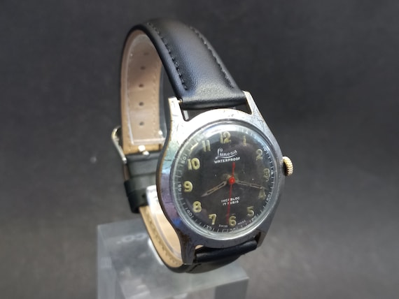 1940s watch brooch lunesa - Gem 1940s watch brooch lunesa - Gem