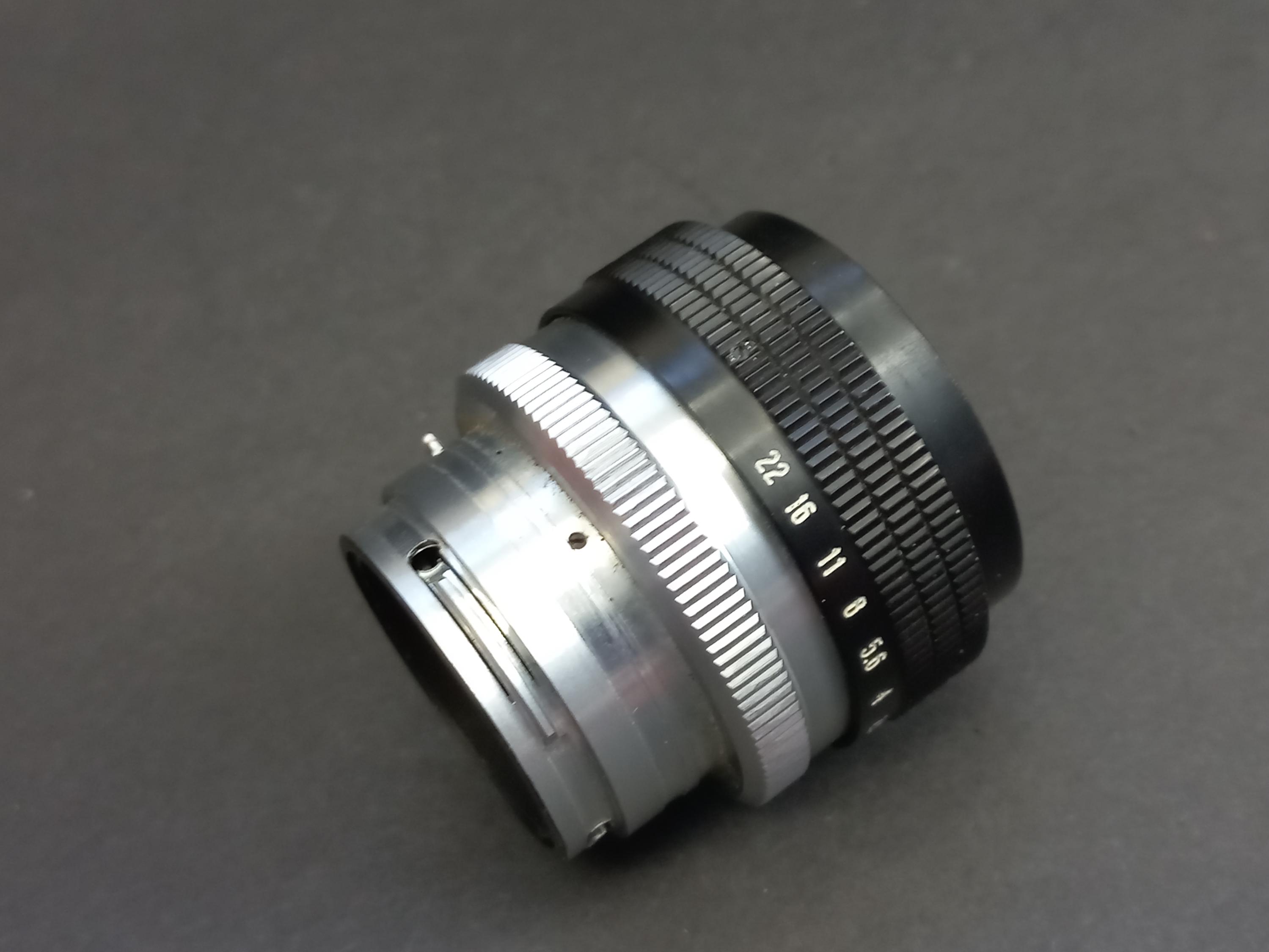 ソビエト ビンテージ レンズ Helios-103 53mm F/1.8、キエフ用 USSR