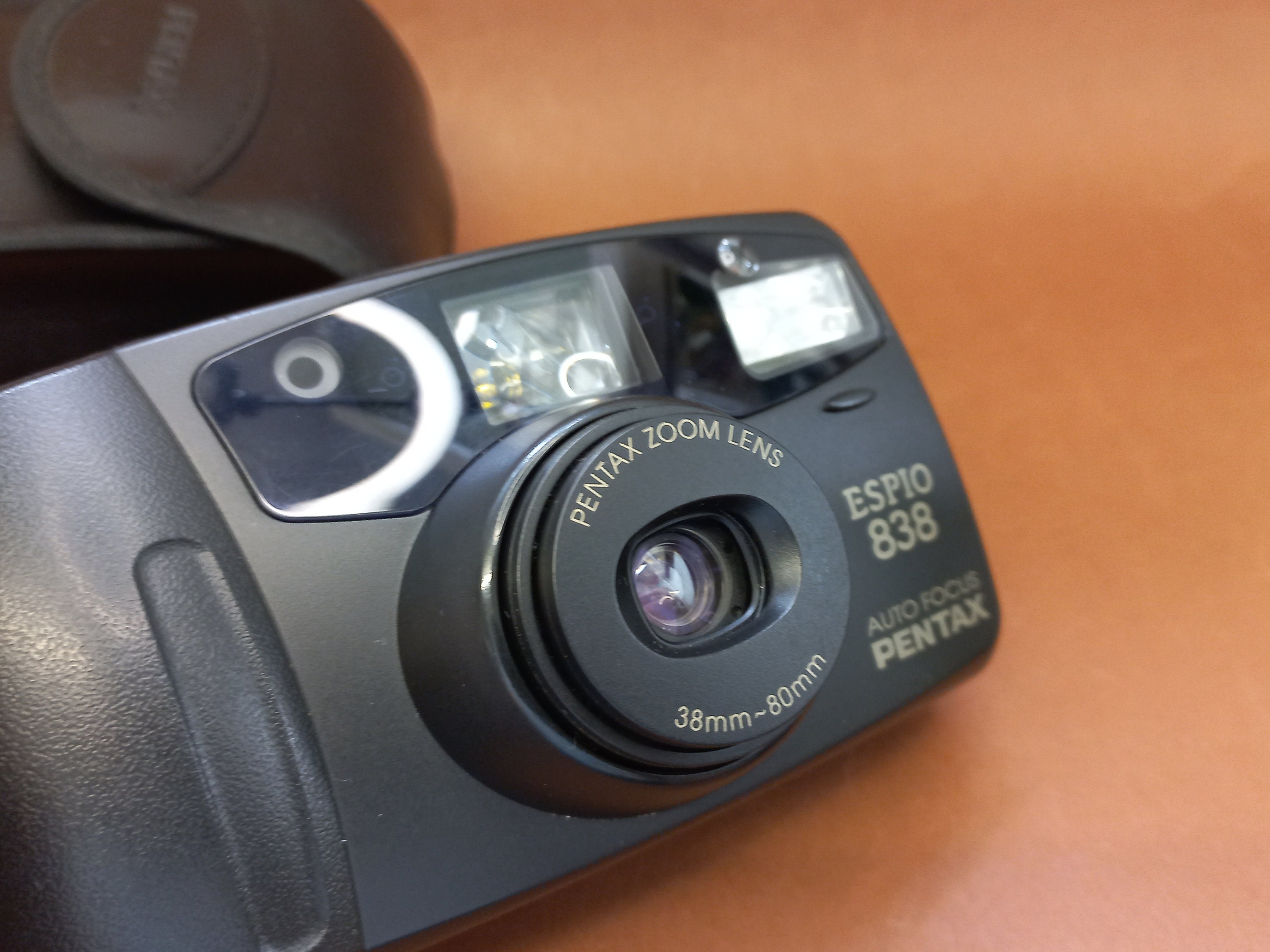 ビンテージ カメラ Pentax Espio 838、フィルム カメラ Pentax 1990