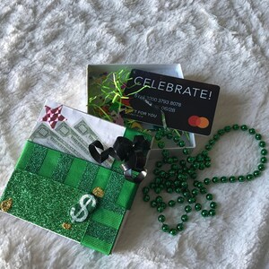 VIER Thema! "Cadeaudoos"/"Keep-Sake&Gifting Box" Handgemaakt-gepersonaliseerd! Volledig verfraaid van binnen en van buiten GEEN 'deksel' gelaten!