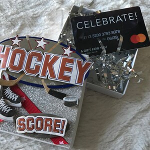 SPORT Thema! "Gift Card Box"/"Crate-Full Dozen"(Golf) Handgemaakt-gepersonaliseerd! Verfraaid "Inside-Outside" en geen "Lid" Links Un-Turned!