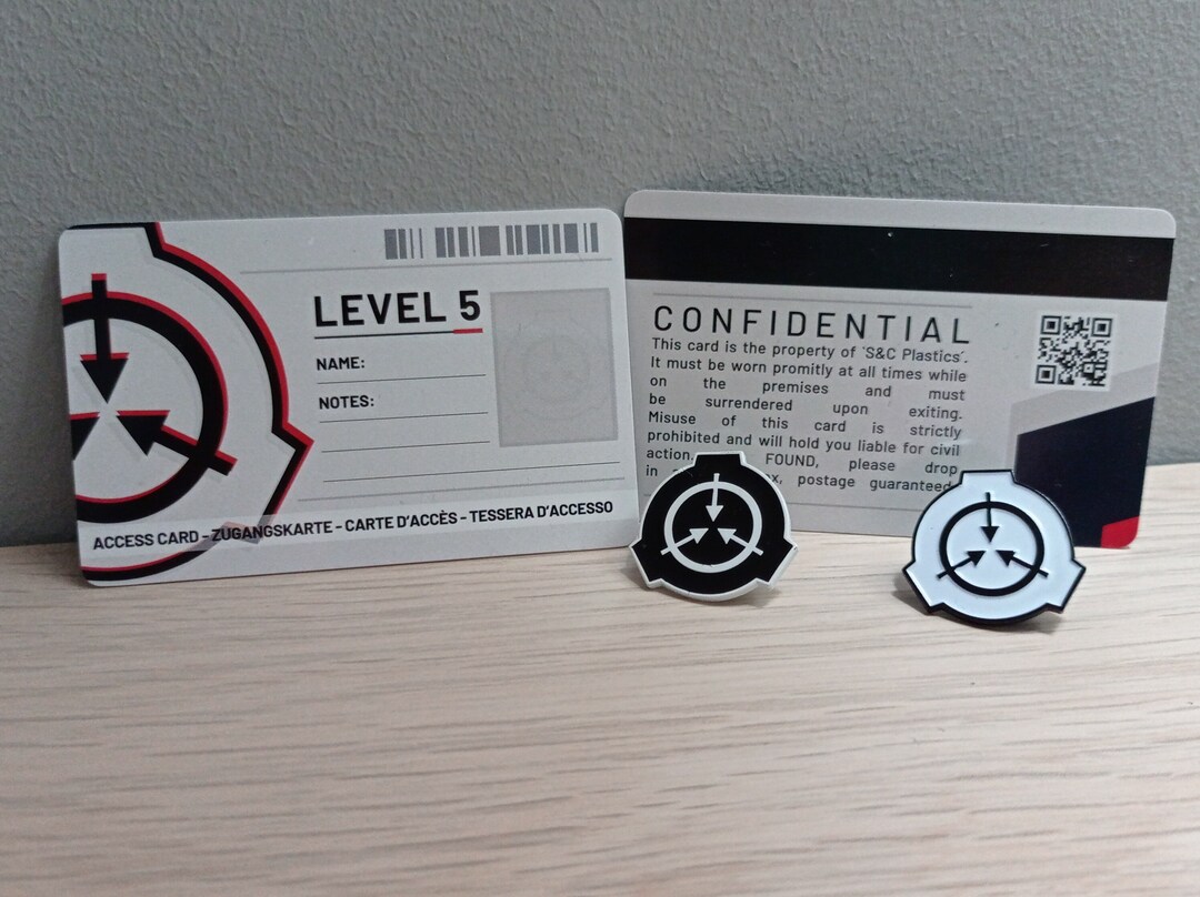 SCP Foundation Pin's Code & Price - RblxTrade