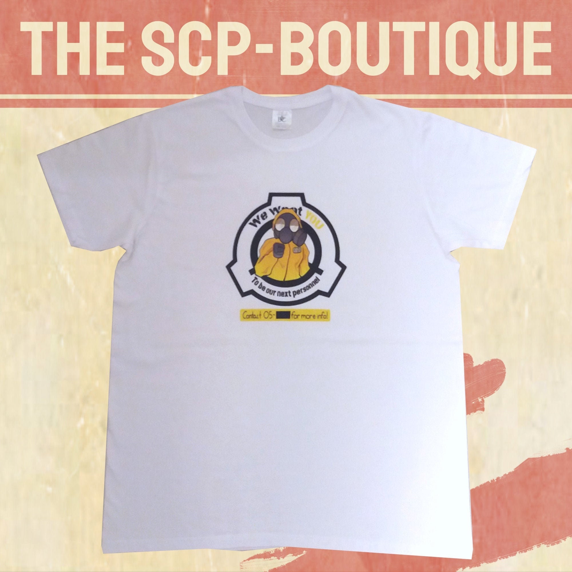  SCP Foundation T-Shirt : Clothing, Shoes & Jewelry