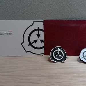 SCP Foundation Pack 1.0 2 Secure Access Cards & SCP Logo 