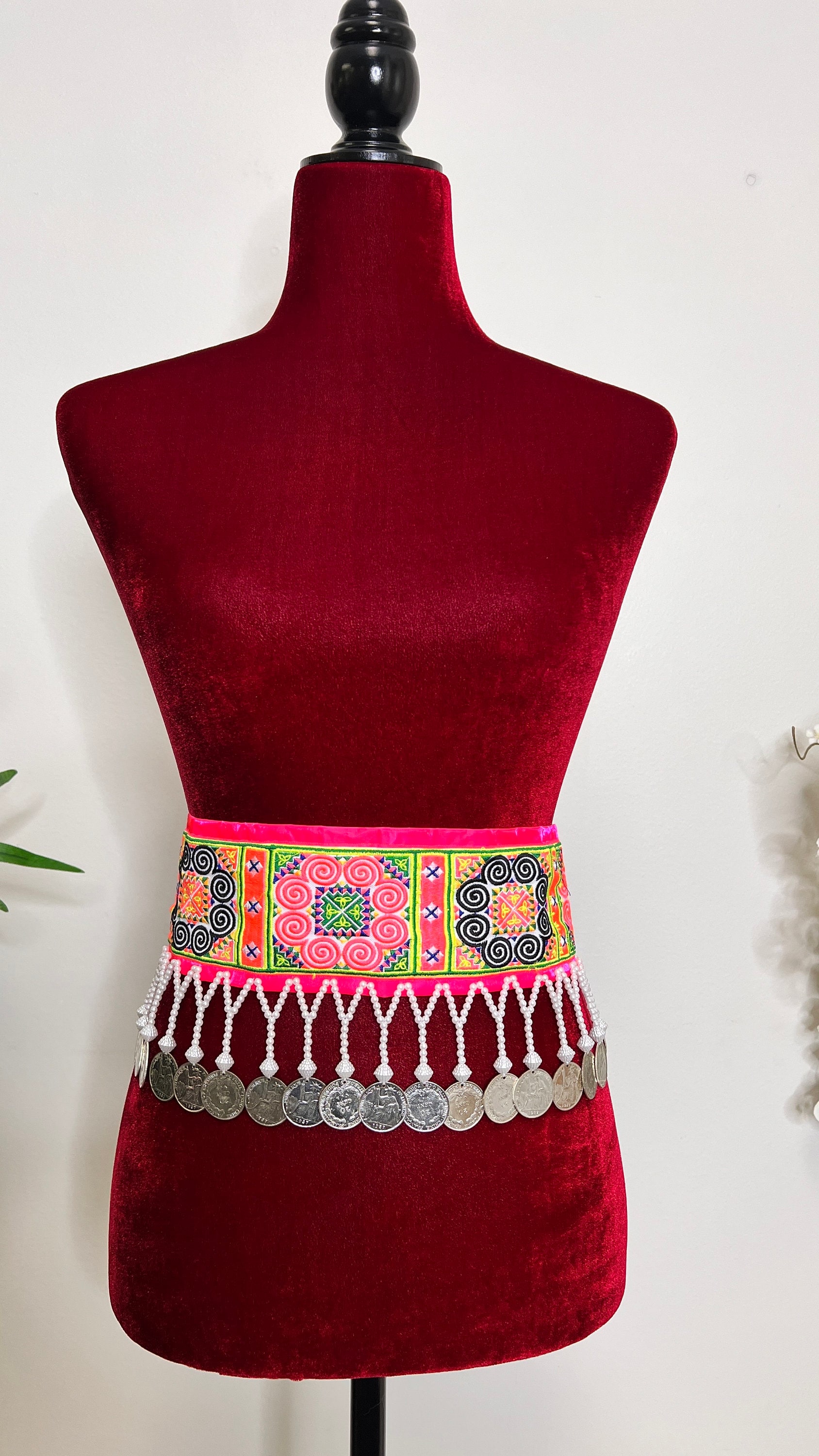 Hmong Coin Belt (size 42) - Etsy