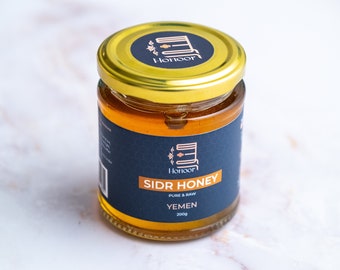 Yemeni Sidr Doani Honey | Unfiltered Raw Honey, Honoor, 600g
