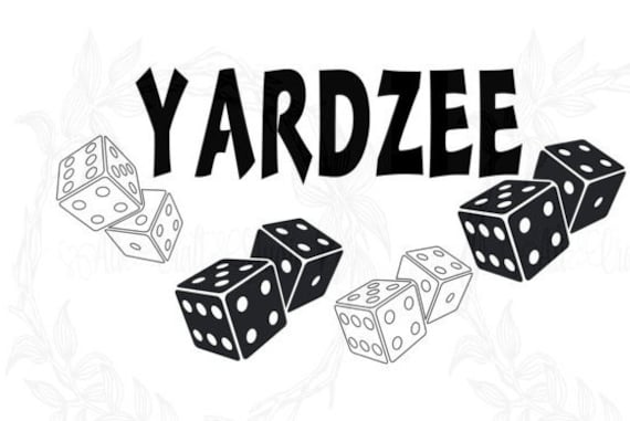 Download Yardzee Dice SVG logo cut and print files Templates | Etsy