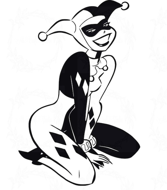 Harley Quinn SVG cut and print files