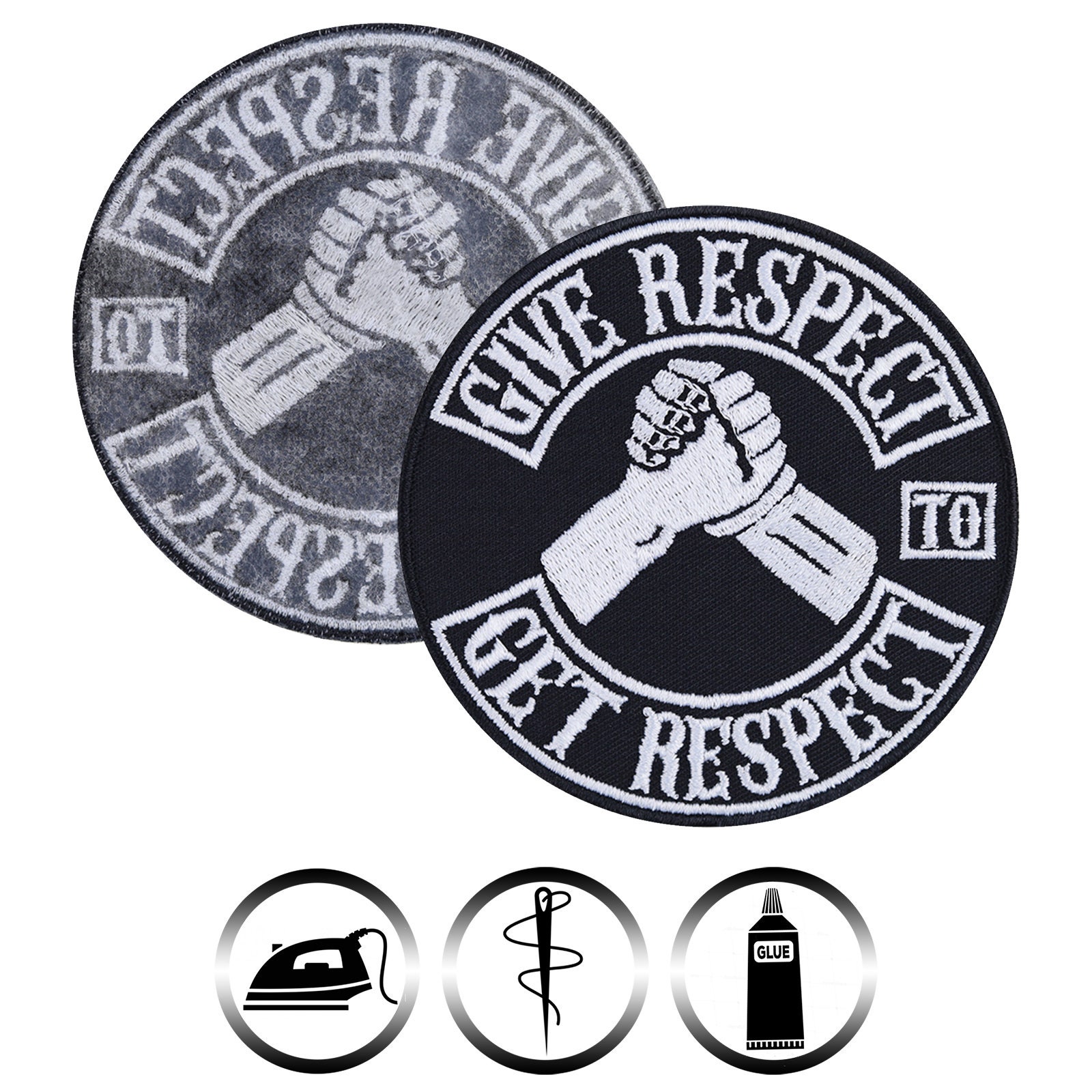 Patch Ricamata, Toppa Termoadesiva Motivo - Foto 5