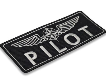 Pilot Patches Velcro Tactical Morale Patches With Velcro Patch