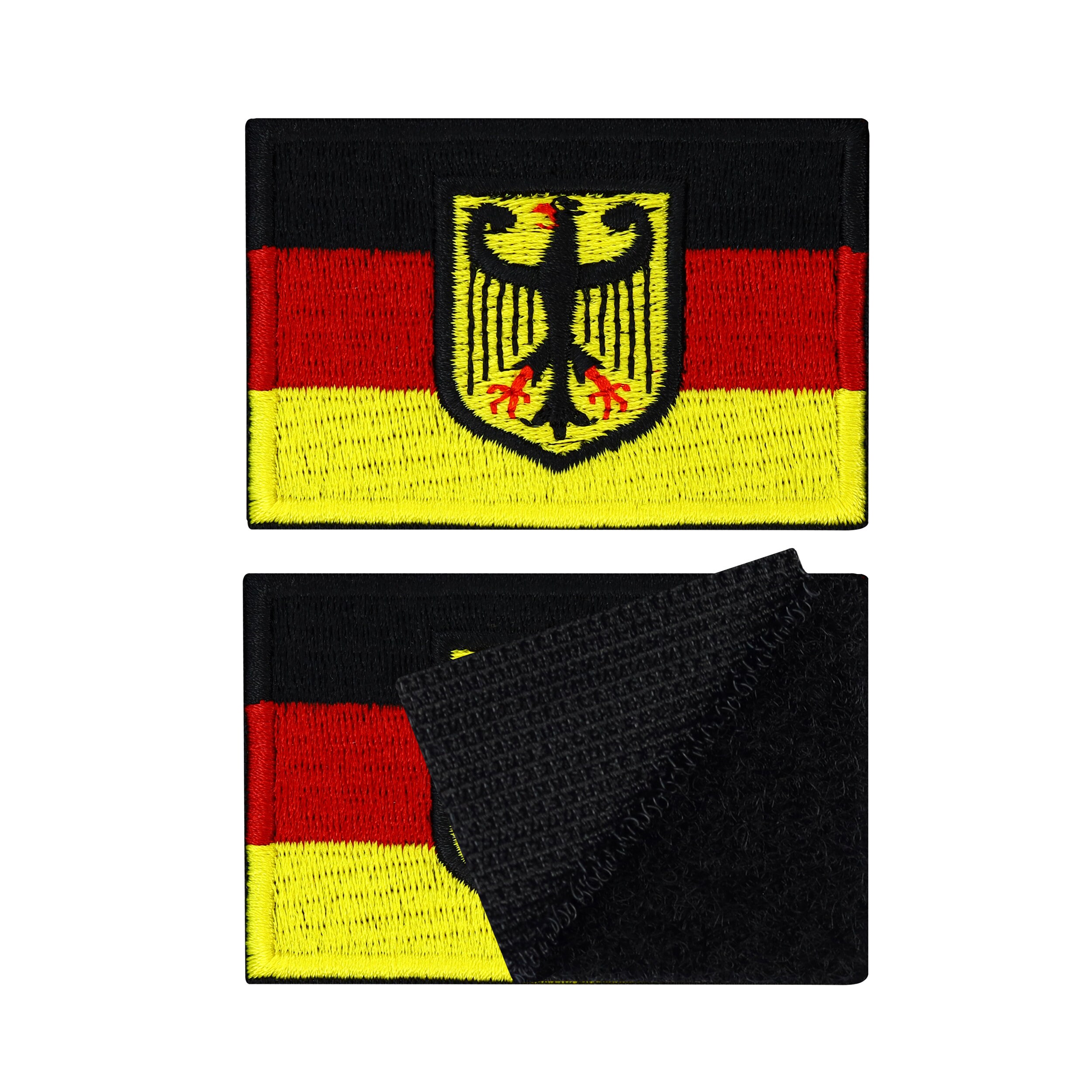 Bügelbild Deutschland Flagge - Bügelbilder.ch