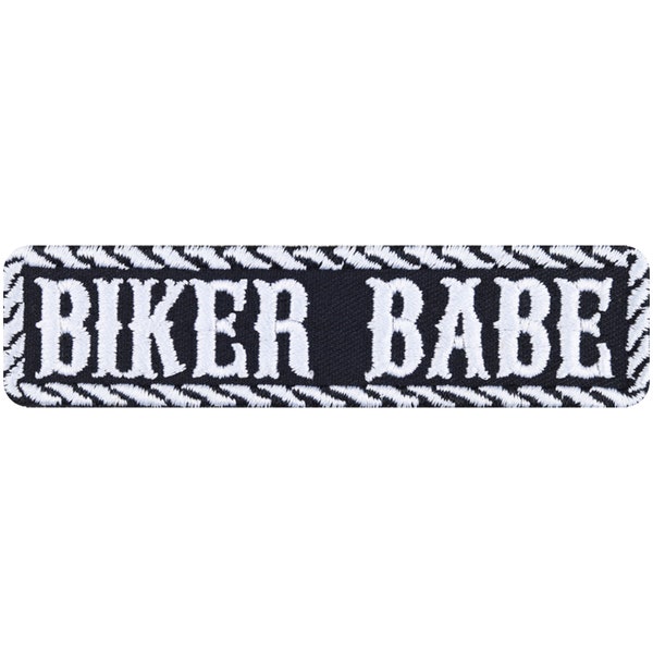 Biker Patch Biker Babe Patch Thermocollant Cruiser Application Rocker 100 x 25 mm