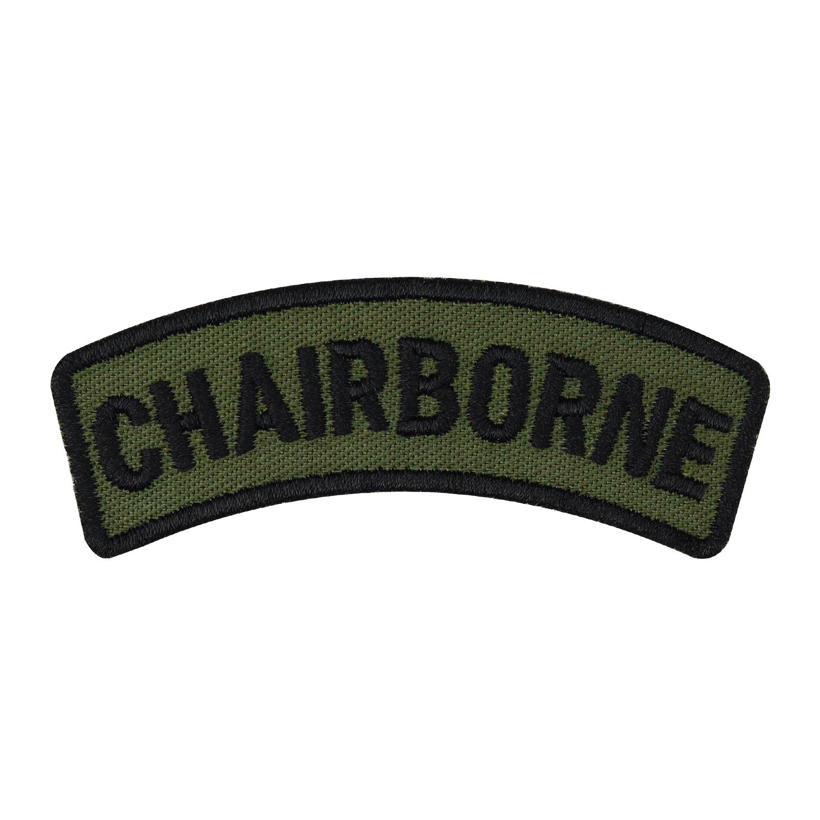 Patch militaire : Chairborne thermocollant Morale Patch Army application 70  x 20 mm -  France