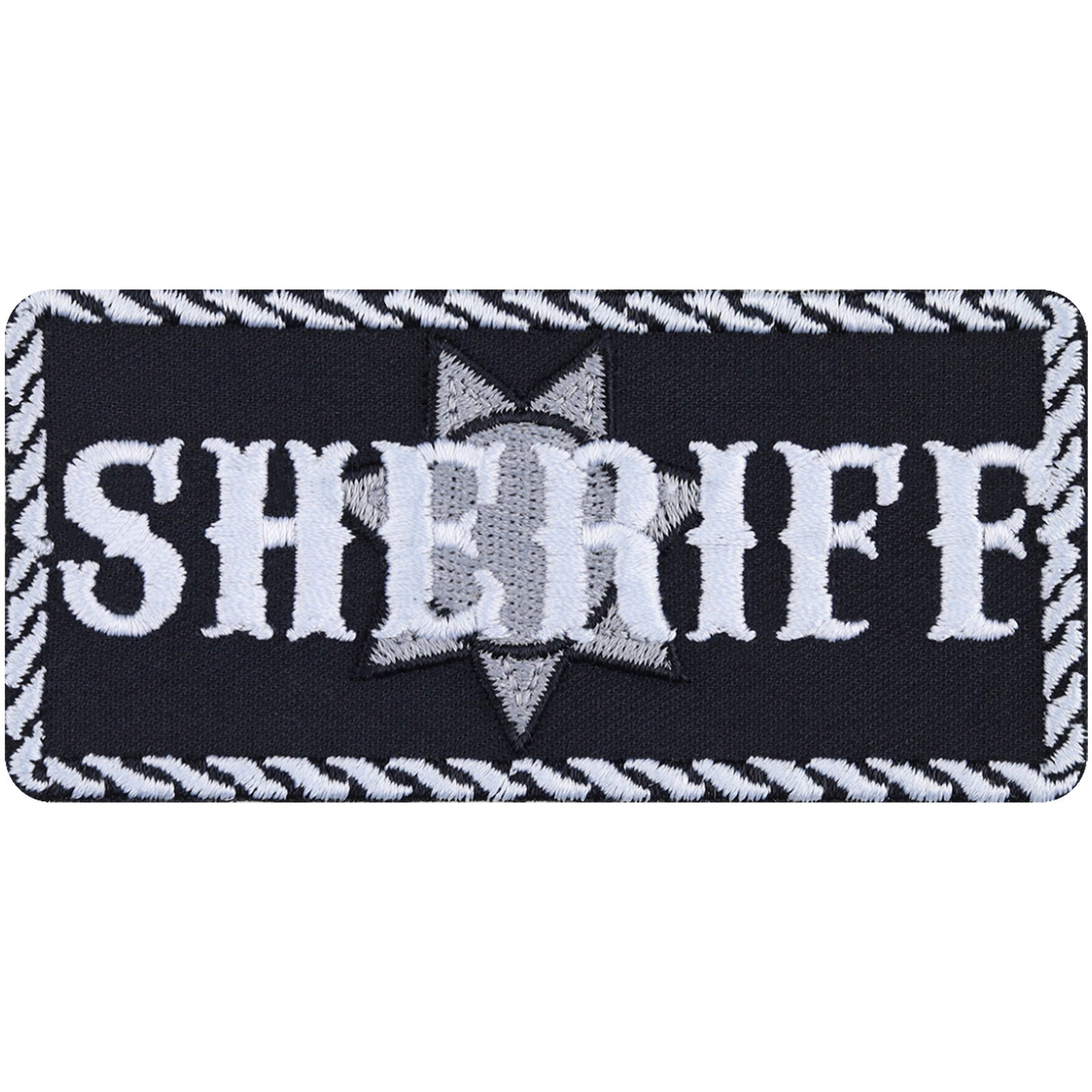 Sheriff Patch Police Iron-on Sheriff Patch Badge Application 