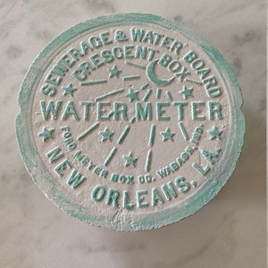Pontchartrain Beach- Custom Authentic New Orleans Water Meter Cover