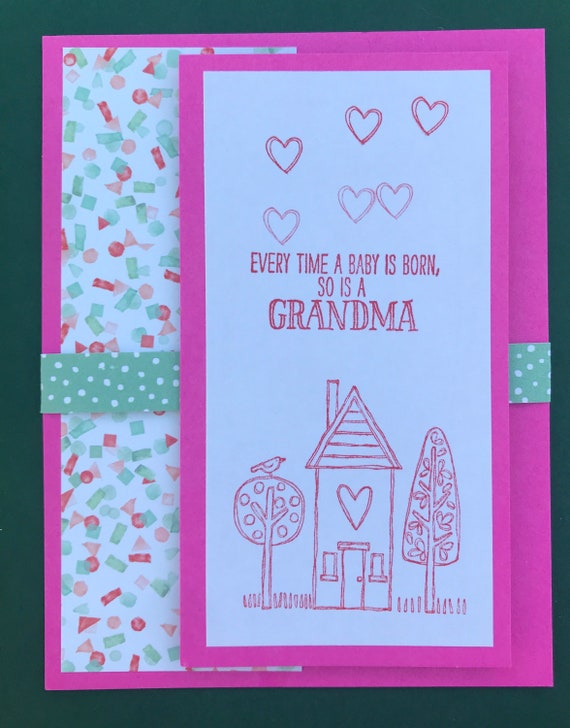 NEW GRANDMA TO BE CARD A4 CERTIFICATE GIFT KEEPSAKE NEW BABY NEW MUMMY TO BE 