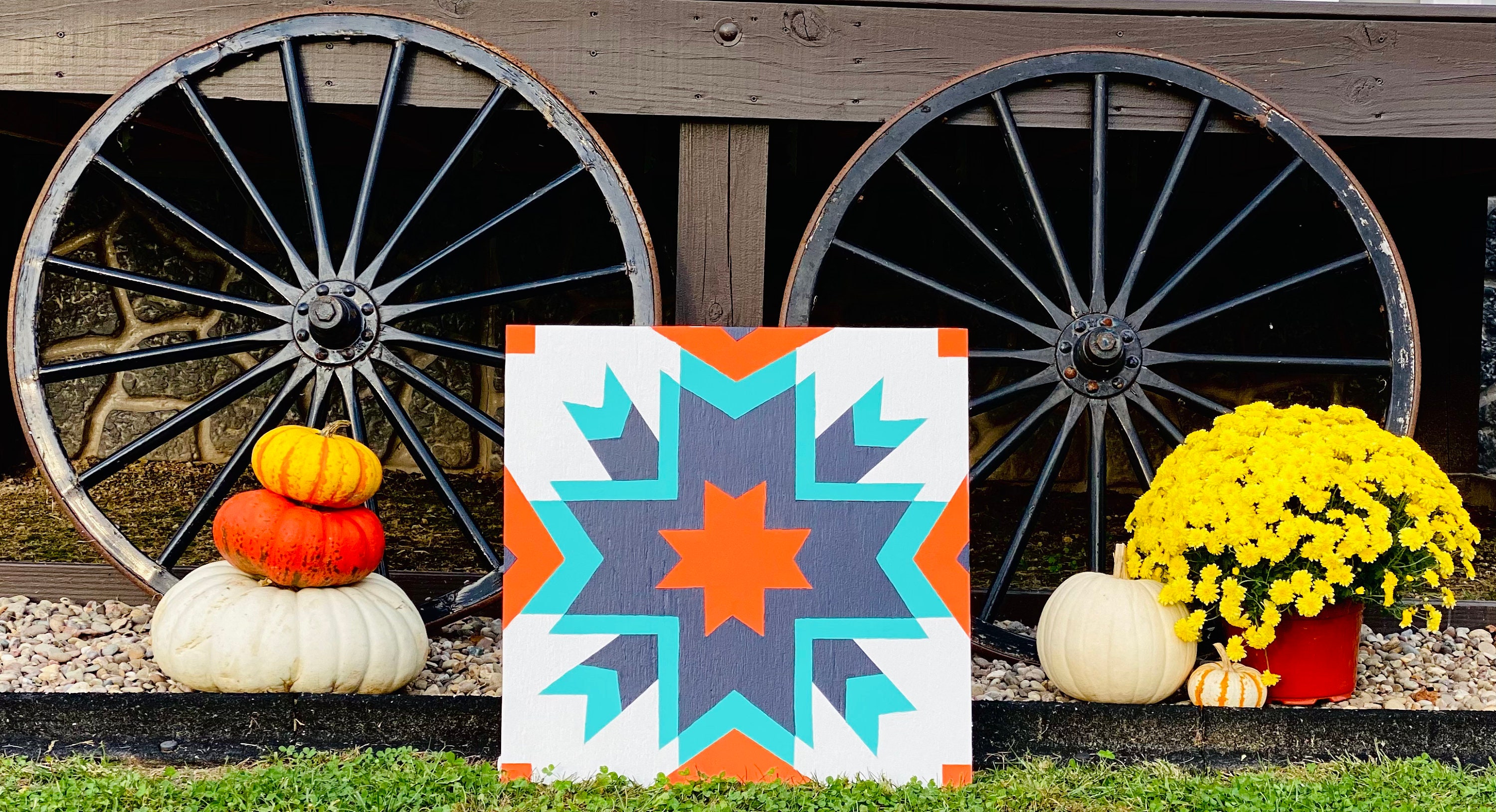 Aztec Barn Quilt - Etsy Österreich