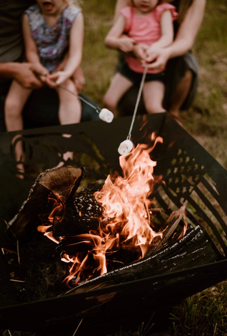 Custom Heavy Duty Portable Metal Fire Pit image 3