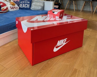 Red Nike Giant Storage Box Sneakerhead Gift 