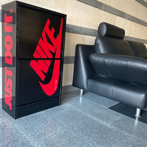 Nike Print Giant Shoe BOX Storage and Organizer Etsy