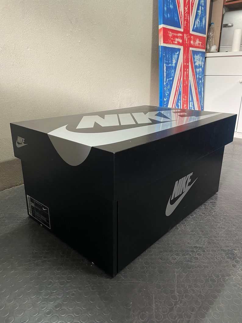 Nike Print Giant Shoe BOX Storage and Organizer Etsy