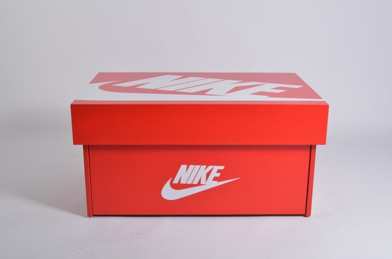Red Nike Giant Storage Box Sneaker Head 