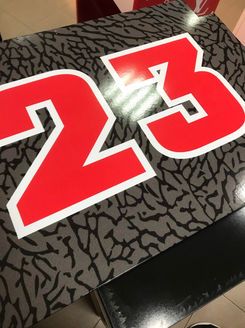 Caja de zapatos de marca Jordan 23 8 pares | Etsy