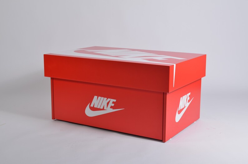 Red Nike Giant Storage Box Sneaker Head Gift - Etsy