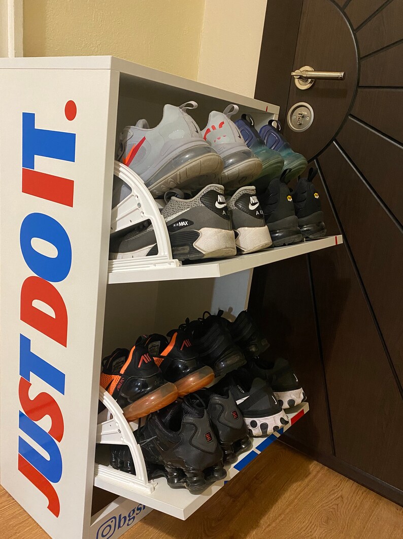 Nike Sneaker Storage zapatero de 8 pares Etsy España