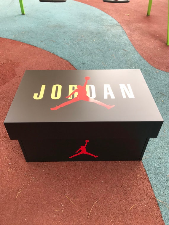 de almacenamiento de cajas de zapatos Jordan - Etsy
