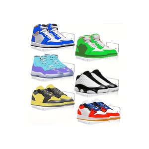 Floating Shoe Display Rack, Stand Shelf For Wall,Sneaker Shelves