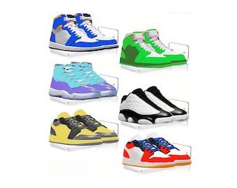 Floating Shoe Display Rack, Stand Shelf For Wall,Sneaker Shelves