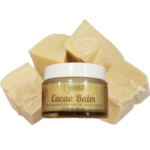 Kakaobutterbalsam mit roher Bio-Kakaobutter & unraffinierter Bio-Sheabutter