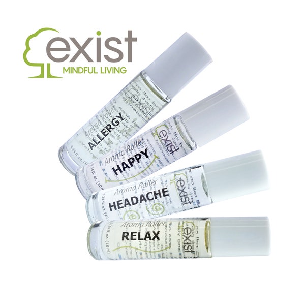 2 Pack - Aroma Roller MIX & MATCH - Organic Ingredients - Buy this 2 pack to save!