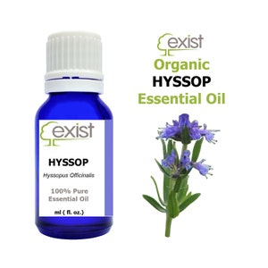 Organic Hyssop Essential Oil Pure Therapeutic Grade