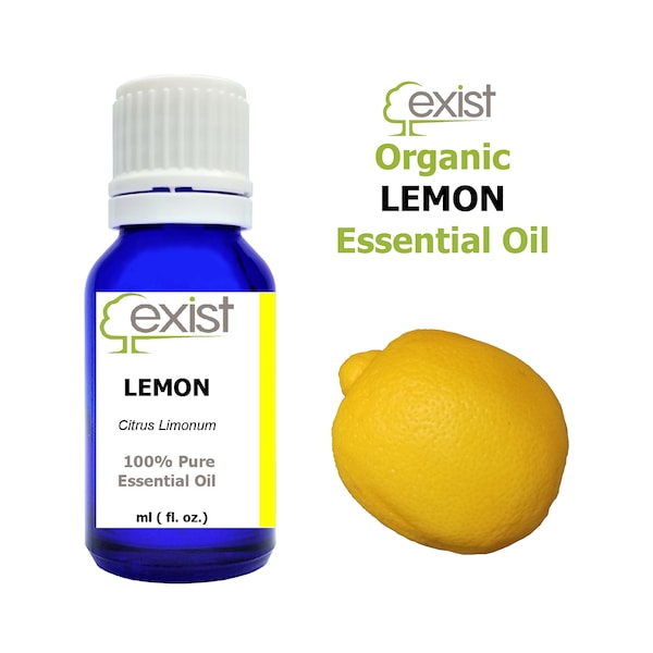 Organic Lemon Essential Oil Pure Therapeutic Grade