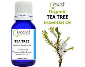 Organic Tea Tree Essential Oil Pure Therapeutic Grade