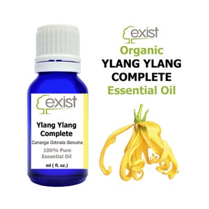 Organic Ylang Ylang Essential Oil Pure Therapeutic Grade (Ylang Ylang Complete)