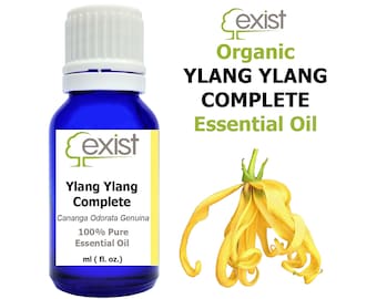 Organic Ylang Ylang Essential Oil Pure Therapeutic Grade (Ylang Ylang Complete)