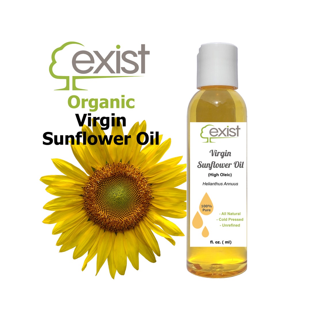 Organic Sunflower Oil high Oleic Etsy