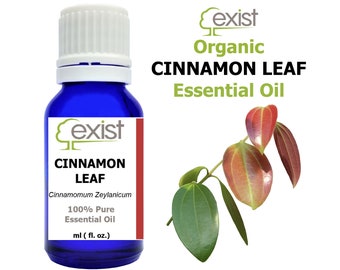 Organic Cinnamon Leaf Essential Oil Pure Therapeutic Grade