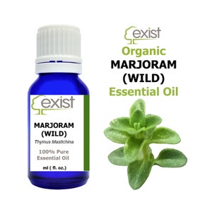 Organic Marjoram Essential Oil (Wild Marjoram) Pure Therapeutic Grade