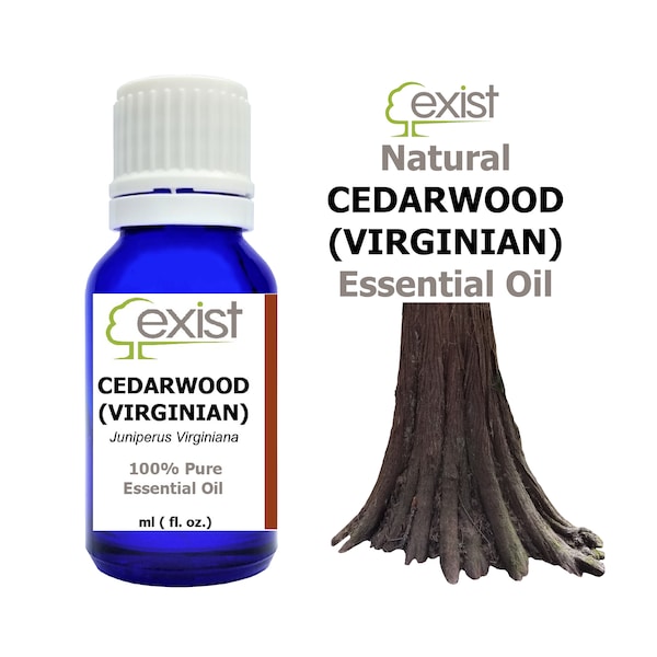 Cedarwood Essential Oil Pure Therapeutic Grade (Virginian Cedarwood)